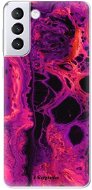 iSaprio Abstract Dark 01 pro Samsung Galaxy S21+ - Phone Cover