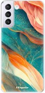 iSaprio Abstract Marble pro Samsung Galaxy S21+ - Phone Cover