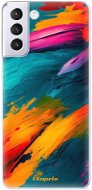 iSaprio Blue Paint pro Samsung Galaxy S21+ - Phone Cover