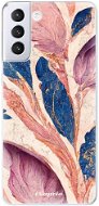 iSaprio Purple Leaves pro Samsung Galaxy S21+ - Phone Cover