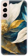 iSaprio Gold Petals pro Samsung Galaxy S22 5G - Phone Cover