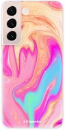 iSaprio Orange Liquid pro Samsung Galaxy S22 5G - Phone Cover