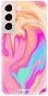 Phone Cover iSaprio Orange Liquid pro Samsung Galaxy S22 5G - Kryt na mobil
