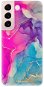 Kryt na mobil iSaprio Purple Ink na Samsung Galaxy S22 5G - Kryt na mobil