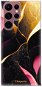iSaprio Gold Pink Marble pro Samsung Galaxy S22 Ultra 5G - Phone Cover