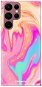 iSaprio Orange Liquid pro Samsung Galaxy S22 Ultra 5G - Phone Cover