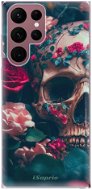 iSaprio Skull in Roses pro Samsung Galaxy S22 Ultra 5G - Phone Cover