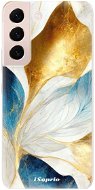 iSaprio Blue Leaves pro Samsung Galaxy S22+ 5G - Phone Cover