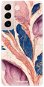 iSaprio Purple Leaves pro Samsung Galaxy S22+ 5G - Phone Cover