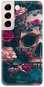 iSaprio Skull in Roses pro Samsung Galaxy S22+ 5G - Phone Cover
