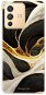 Phone Cover iSaprio Black and Gold pro Vivo V23 5G - Kryt na mobil