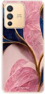 iSaprio Pink Blue Leaves pro Vivo V23 5G - Phone Cover