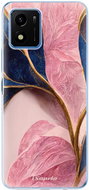 iSaprio Pink Blue Leaves pro Vivo Y01 - Phone Cover