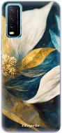 Phone Cover iSaprio Gold Petals pro Vivo Y20s - Kryt na mobil
