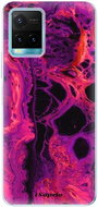 iSaprio Abstract Dark 01 pro Vivo Y21 / Y21s / Y33s - Phone Cover