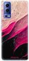 Phone Cover iSaprio Black and Pink pro Vivo Y72 5G - Kryt na mobil