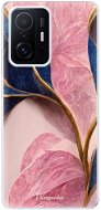 iSaprio Pink Blue Leaves pro Xiaomi 11T / 11T Pro - Phone Cover