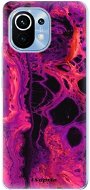 Phone Cover iSaprio Abstract Dark 01 pro Xiaomi Mi 11 - Kryt na mobil