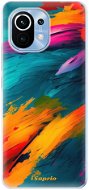 Phone Cover iSaprio Blue Paint pro Xiaomi Mi 11 - Kryt na mobil