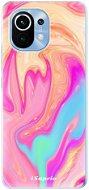 iSaprio Orange Liquid pro Xiaomi Mi 11 - Phone Cover