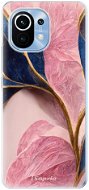 iSaprio Pink Blue Leaves pro Xiaomi Mi 11 - Phone Cover