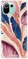 Phone Cover iSaprio Purple Leaves pro Xiaomi Mi 11 Lite - Kryt na mobil