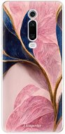 iSaprio Pink Blue Leaves pro Xiaomi Mi 9T Pro - Phone Cover