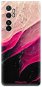 Kryt na mobil iSaprio Black and Pink pre Xiaomi Mi Note 10 Lite - Kryt na mobil