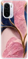 iSaprio Pink Blue Leaves pro Xiaomi Poco F3 - Phone Cover