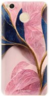iSaprio Pink Blue Leaves pro Xiaomi Redmi 4X - Phone Cover