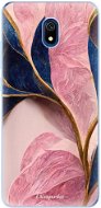 iSaprio Pink Blue Leaves pro Xiaomi Redmi 8A - Phone Cover