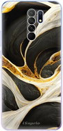 iSaprio Black and Gold pro Xiaomi Redmi 9 - Phone Cover