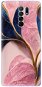 iSaprio Pink Blue Leaves pro Xiaomi Redmi 9 - Phone Cover