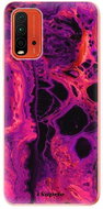 iSaprio Abstract Dark 01 for Xiaomi Redmi 9T - Phone Cover