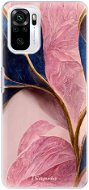 iSaprio Pink Blue Leaves na Xiaomi Redmi Note 10/Note 10S - Kryt na mobil