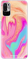 iSaprio Orange Liquid pro Xiaomi Redmi Note 10 5G - Phone Cover