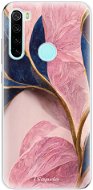 iSaprio Pink Blue Leaves pro Xiaomi Redmi Note 8 - Phone Cover