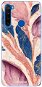 Phone Cover iSaprio Purple Leaves pro Xiaomi Redmi Note 8T - Kryt na mobil