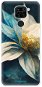Phone Cover iSaprio Blue Petals pro Xiaomi Redmi Note 9 - Kryt na mobil
