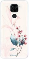 iSaprio Flower Art 02 pro Xiaomi Redmi Note 9 - Phone Cover