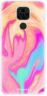 iSaprio Orange Liquid for Xiaomi Redmi Note 9 - Phone Cover