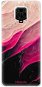 Kryt na mobil iSaprio Black and Pink na Xiaomi Redmi Note 9 Pro - Kryt na mobil