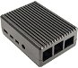 Inter-Tech ODS-716 for Raspberry Pi 4 B Black - Minicomputer Case