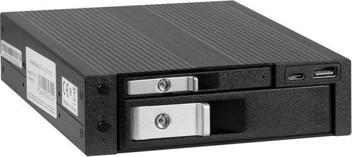 Inter-Tech ST-7227U für 2,5"/3,5" SATA auf 5,25" Position - Festplatten-Rahmen - Hauptbild