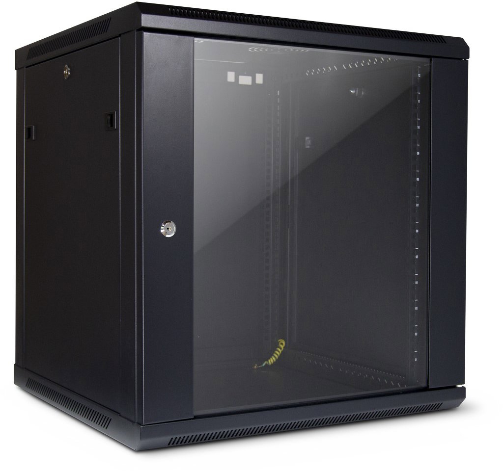 Inter-Tech IPC SMA-6612 19"-os fali rack szekrény, 12U