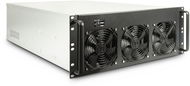 Inter-Tech ICP 4F28 Mining - Rack 4U - Számítógépház