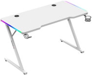 Huzaro Hero 2.5 white RGB - Gaming Desk
