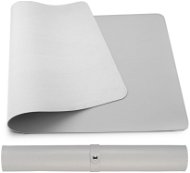 MOSH Schreibtischunterlage L (90 cm × 45 cm) - grau - Mauspad