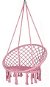 Hanging Chair IWHome Hanging armchair AMBROSIA old pink IWH-10190004 - Závěsné křeslo