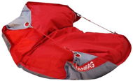 BeanBag Sedací vak 189 × 140 duo scarlet rose gray - Sedací vak